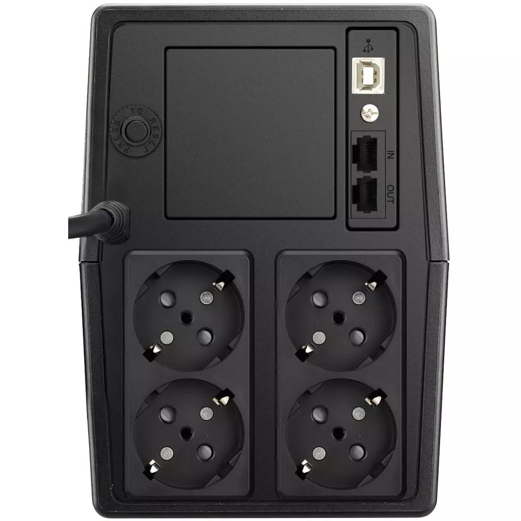 Источник бесперебойного питания PowerWalker VI 1000 Schuko (10121026) - 3