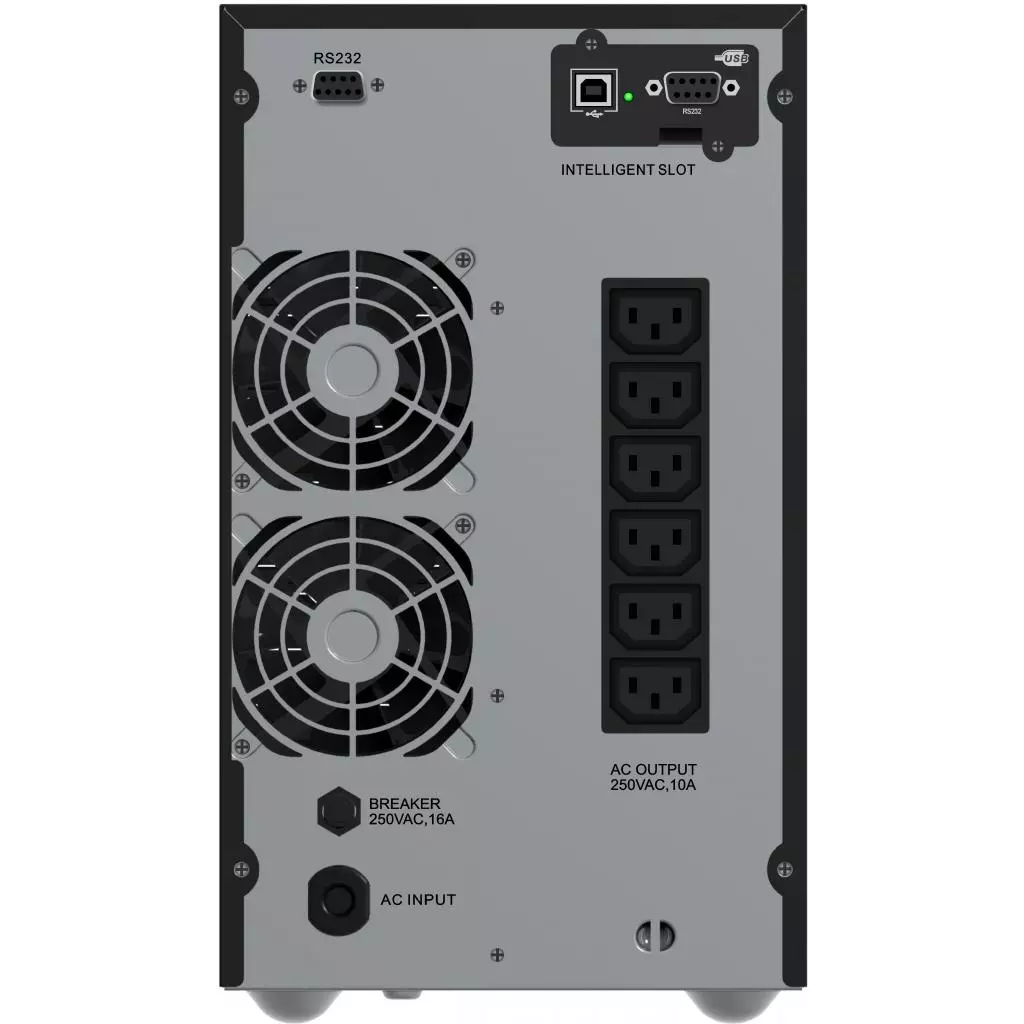 Источник бесперебойного питания PowerWalker VFI 2000T/E LCD (0102056) - 3