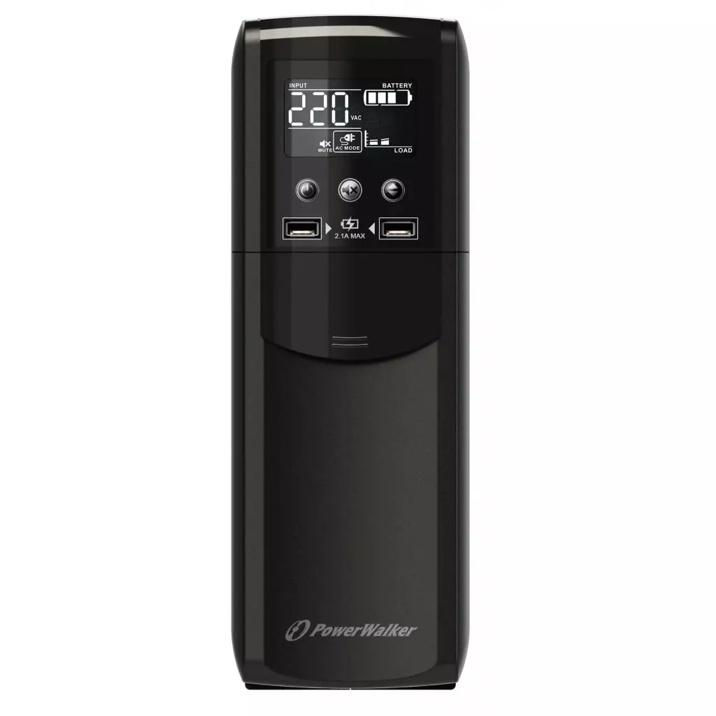 Источник бесперебойного питания PowerWalker VI 1500 CSW (10121114) - 1 Источник бесперебойного питания PowerWalker VI 1500 CSW (10121114) - 1