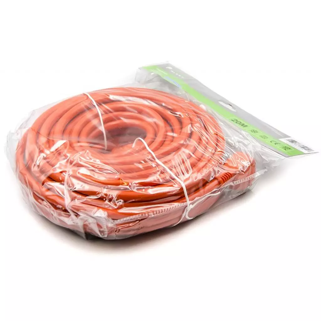 Сетевой удлинитель PowerPlant 20 м, 3x2.5мм2, 16А, морозостойкий (JY-3024/20) (PPCA16M20S1L) - 2