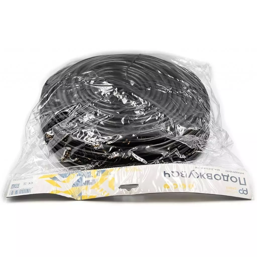 Сетевой удлинитель PowerPlant 30 м, 2x1.0мм2, 8А (JY-3021/30) (PPEA08M300S1) - 1