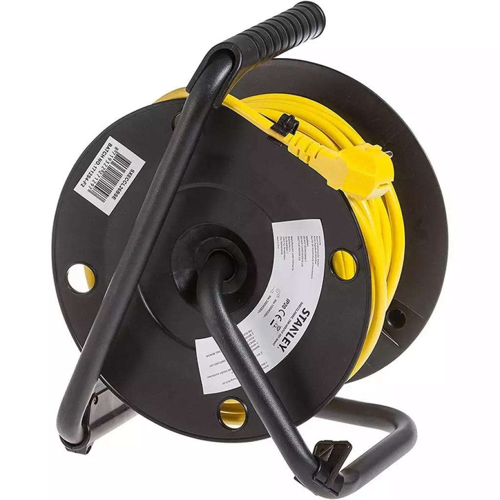 Сетевой удлинитель Stanley катушка 25 м (SXECCL26BSE) - 3