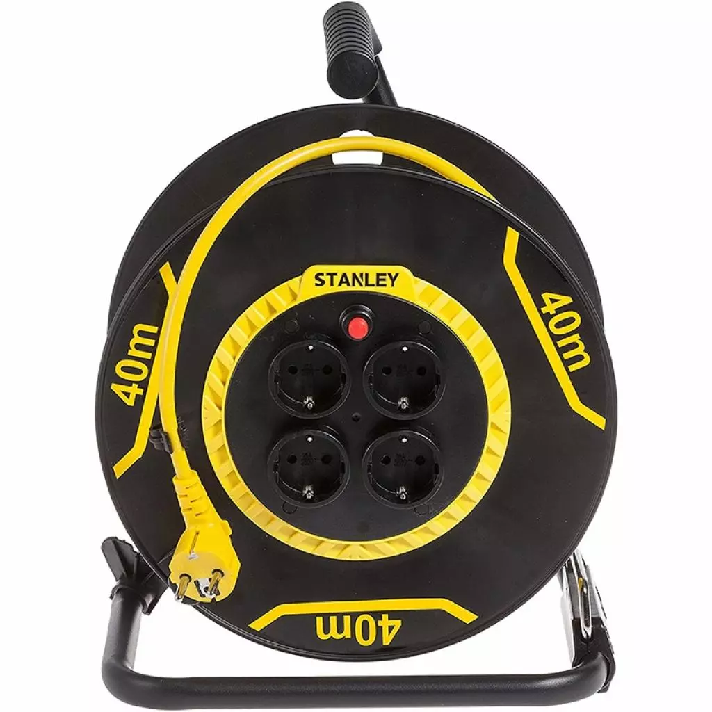 Сетевой удлинитель Stanley катушка 40 м (SXECCL26BVE) - 1