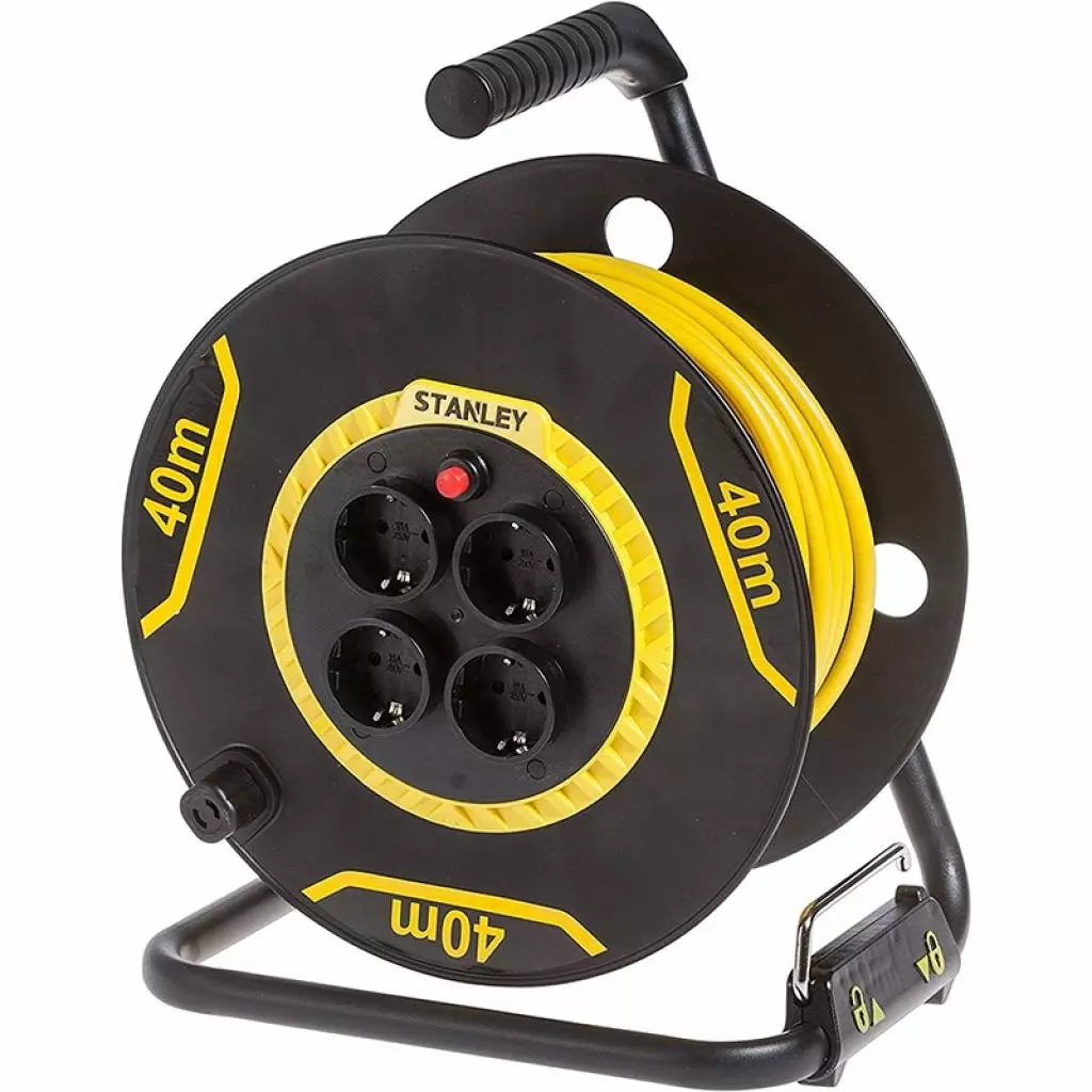 Сетевой удлинитель Stanley катушка 40 м (SXECCL26BVE)