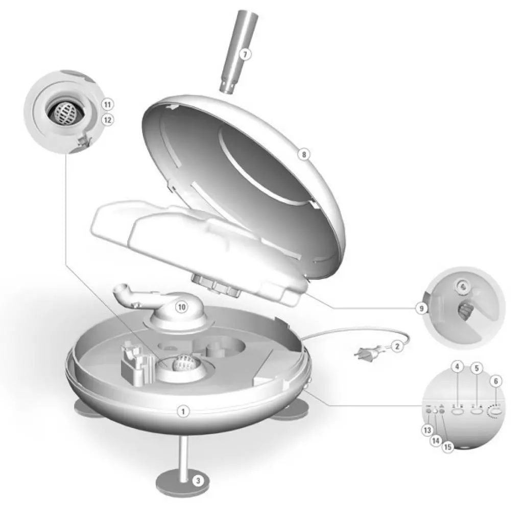 Увлажнитель воздуха Stadler form F-008EH White (F008EH) - 2