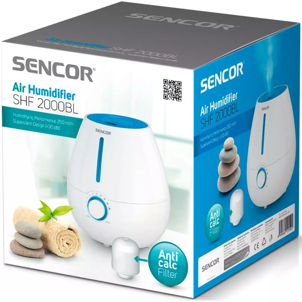 Увлажнитель воздуха Sencor SHF 2000 BL (SHF2000BL) - 1