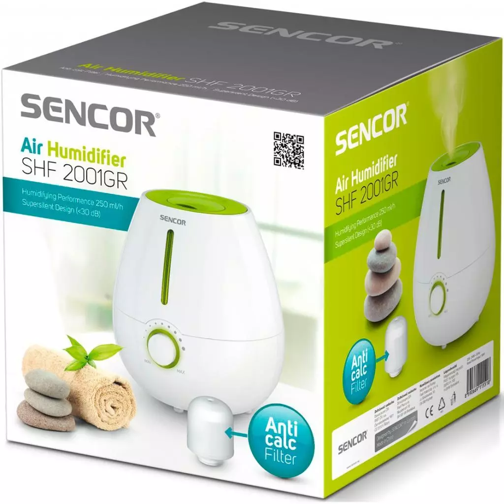Увлажнитель воздуха Sencor SHF 2001 GR (SHF2001GR) - 1