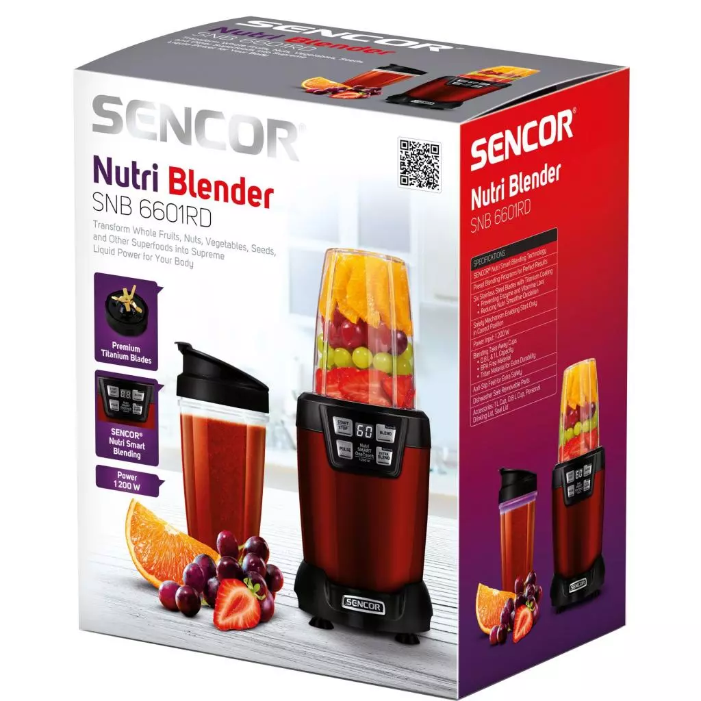 Блендер Sencor SNB6601RD - 5