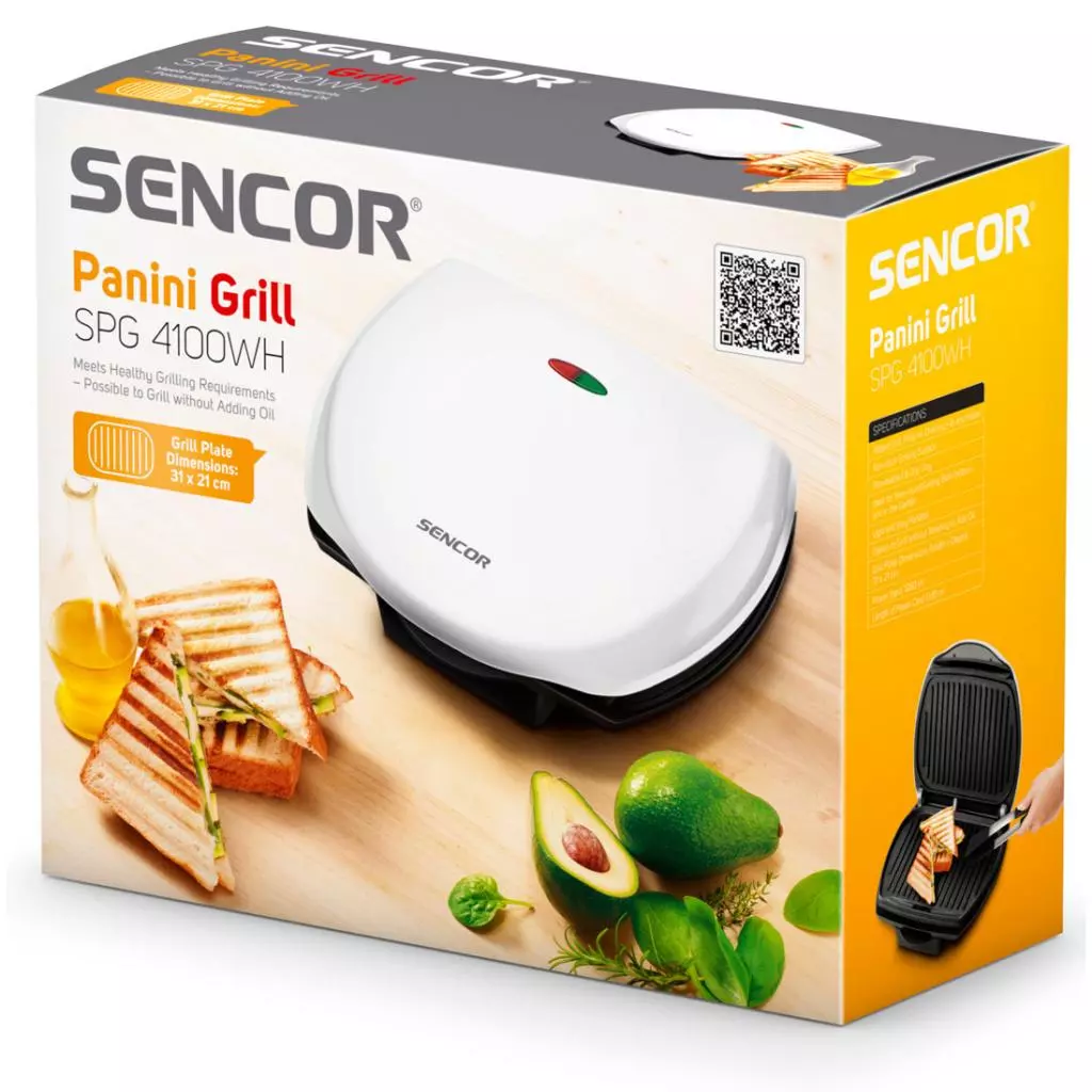 Сэндвичница Sencor SPG4100WH - 1