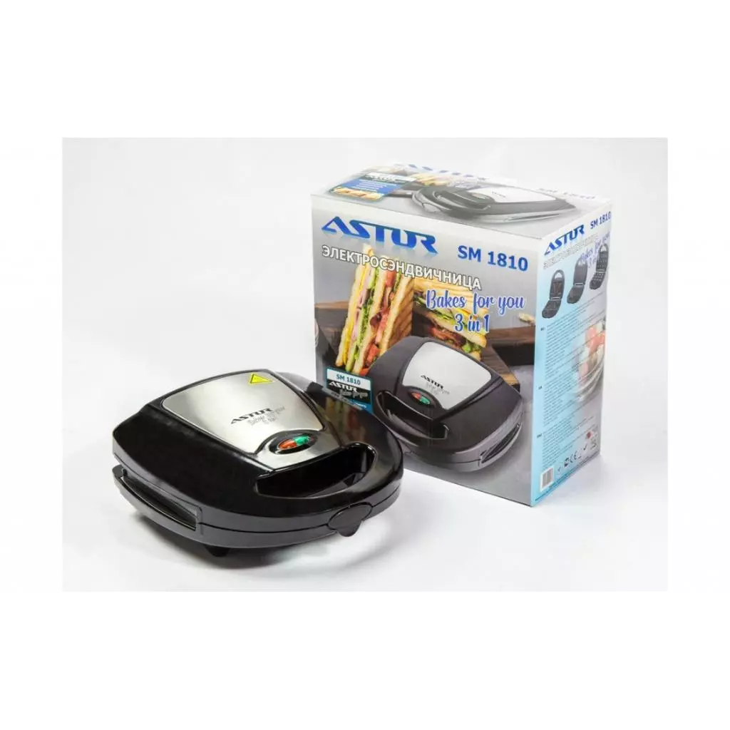 Сэндвичница Astor SM-1810 - 5