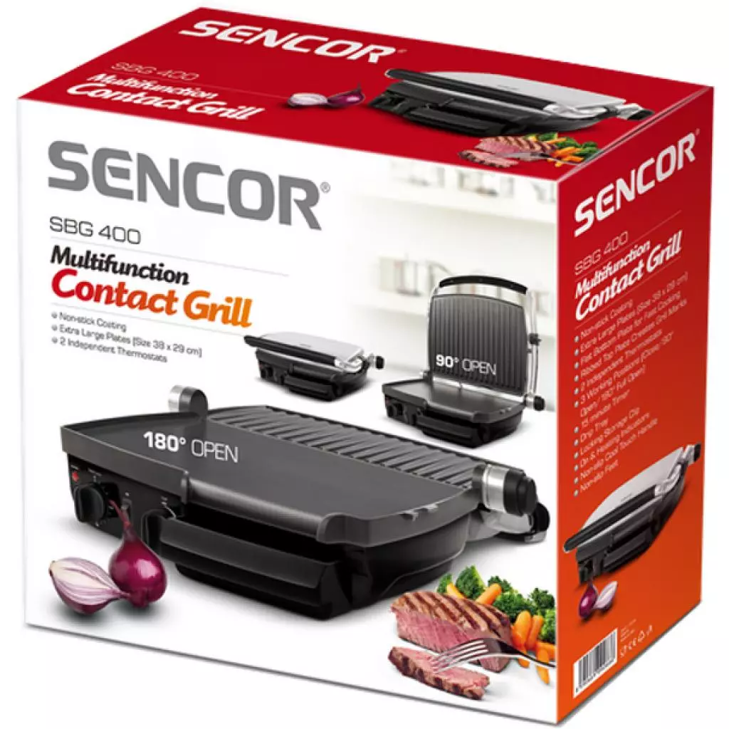 Электрогриль Sencor SBG 400 (SBG400) - 3