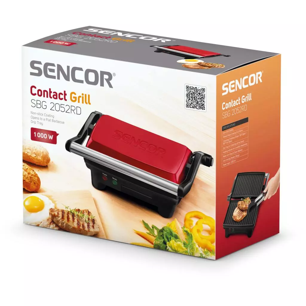 Электрогриль Sencor SBG 2052 RD (SBG2052RD) - 3