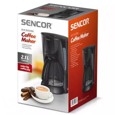 Кофеварка Sencor SCE 5000 BK (SCE5000BK) - 1