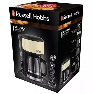 Кофеварка Russell Hobbs Colours Classic Cream (20135-56) - 6