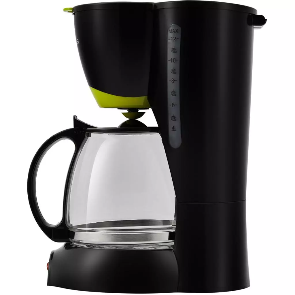 Кофеварка Polaris PCM 1211 Black/lime - 2