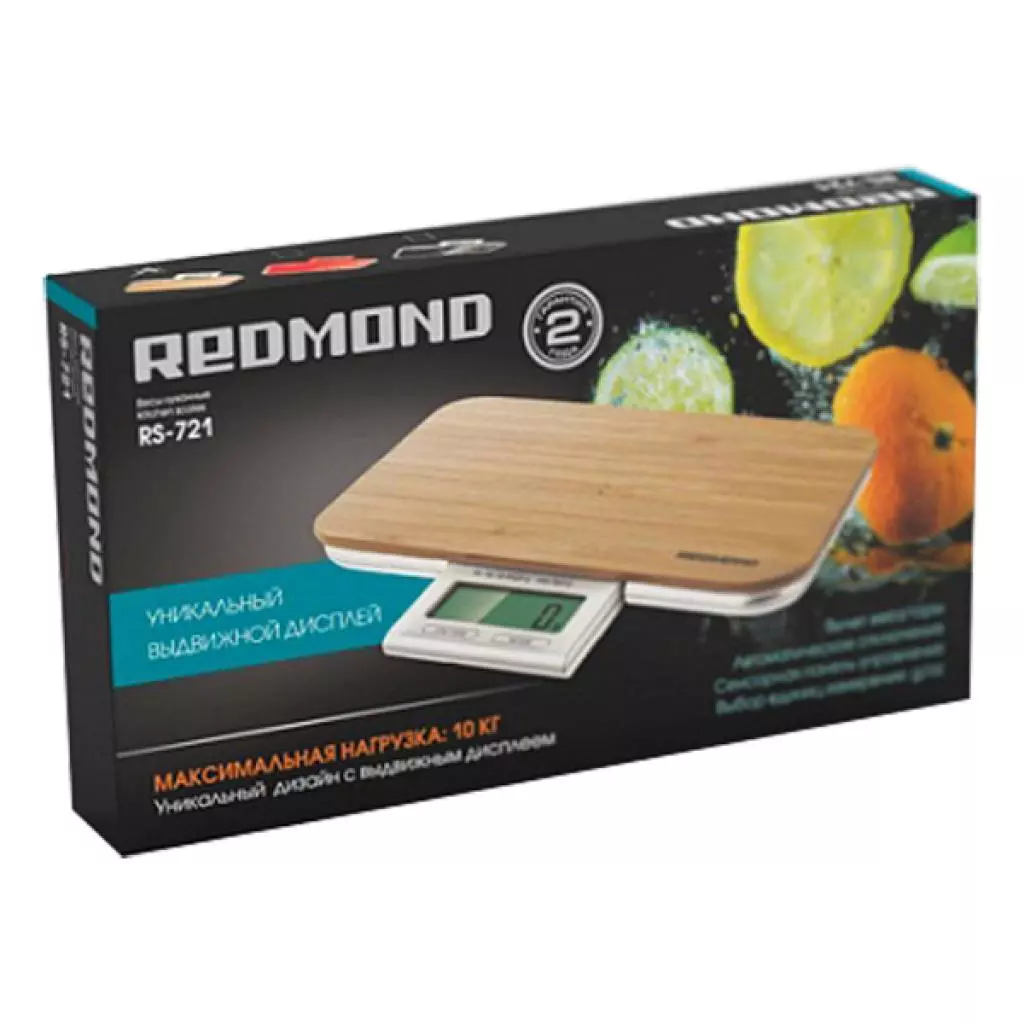 Весы кухонные Redmond RS-721 (Дерево) - 1
