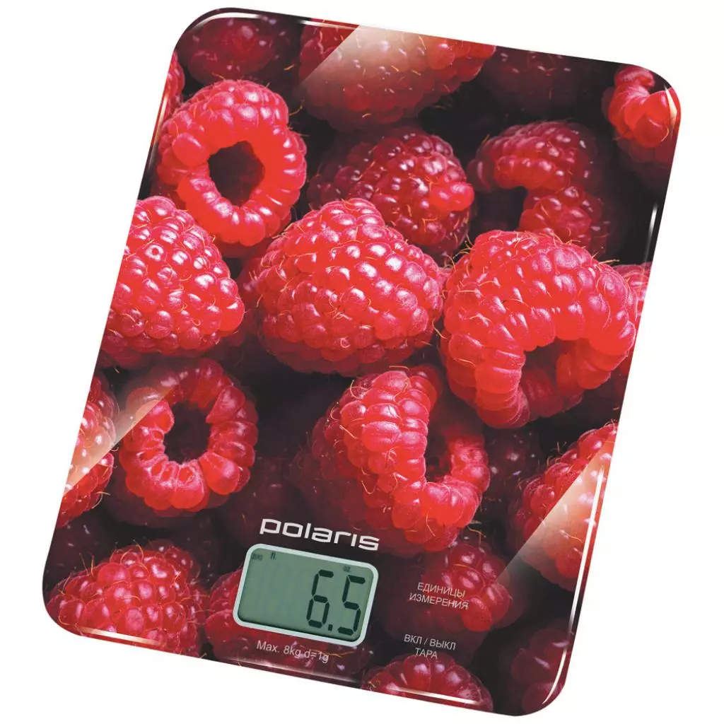 Весы кухонные Polaris PKS 0832DG Raspberry