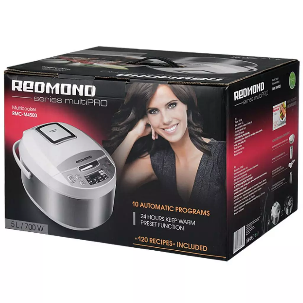 Мультиварка Redmond RMC-M4500 white - 9