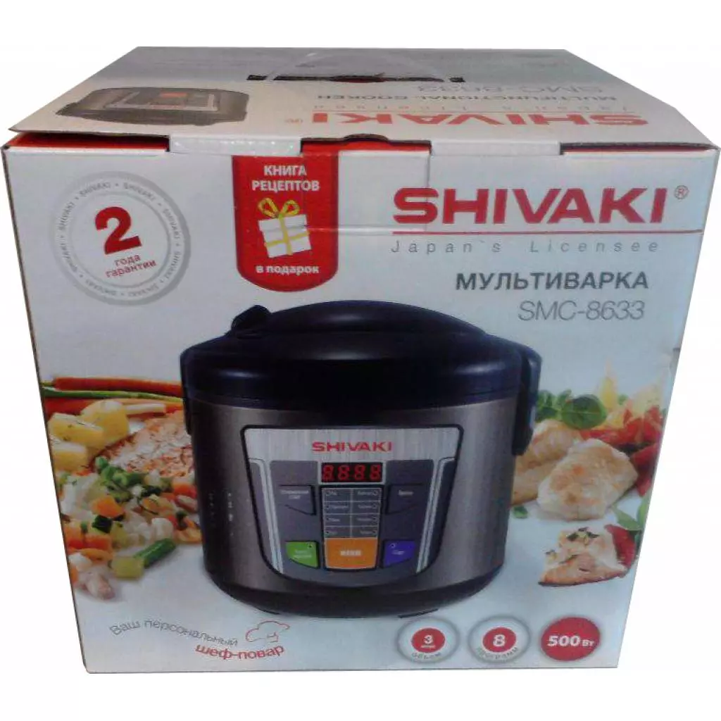 Мультиварка Shivaki SMC-8633 - 1