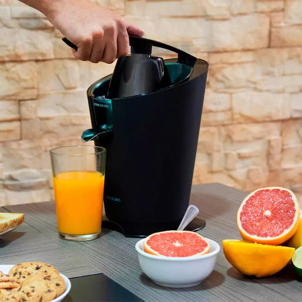 Соковыжималка Cecotec Zitrus 160 Vita Black (CCTC-04092) - 2