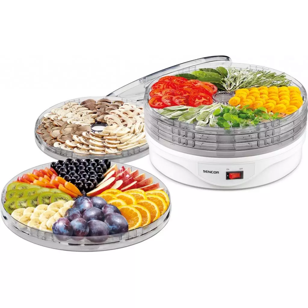 Сушка для овощей и фруктов Sencor SFD 1205 WH (SFD1205WH) - 1