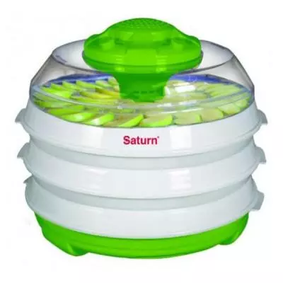 Сушка для овощей и фруктов Saturn ST-FP0112 Green-white