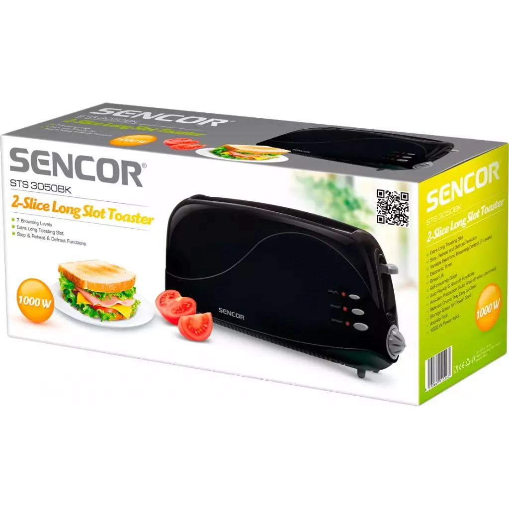 Тостер Sencor STS 3050 BK (STS3050BK) - 1