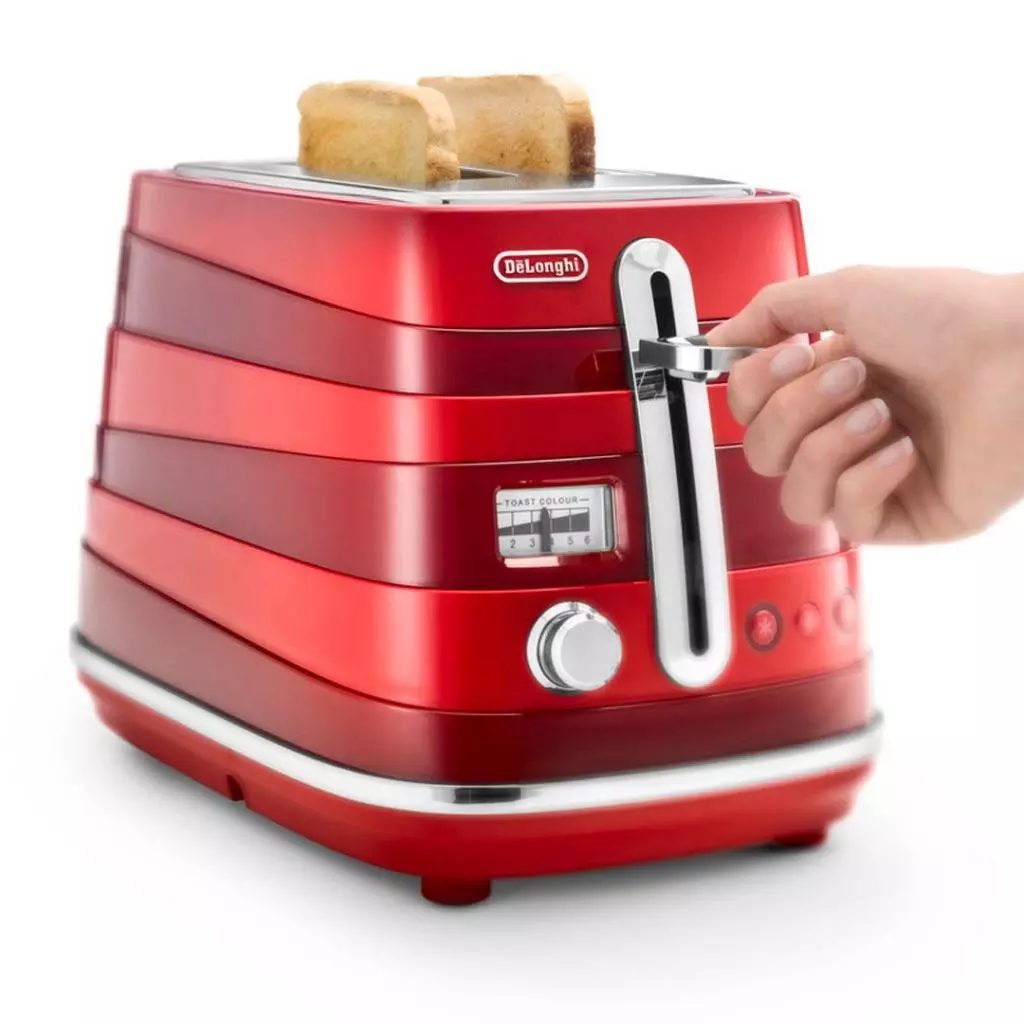 Тостер DeLonghi CTA2103.R - 5