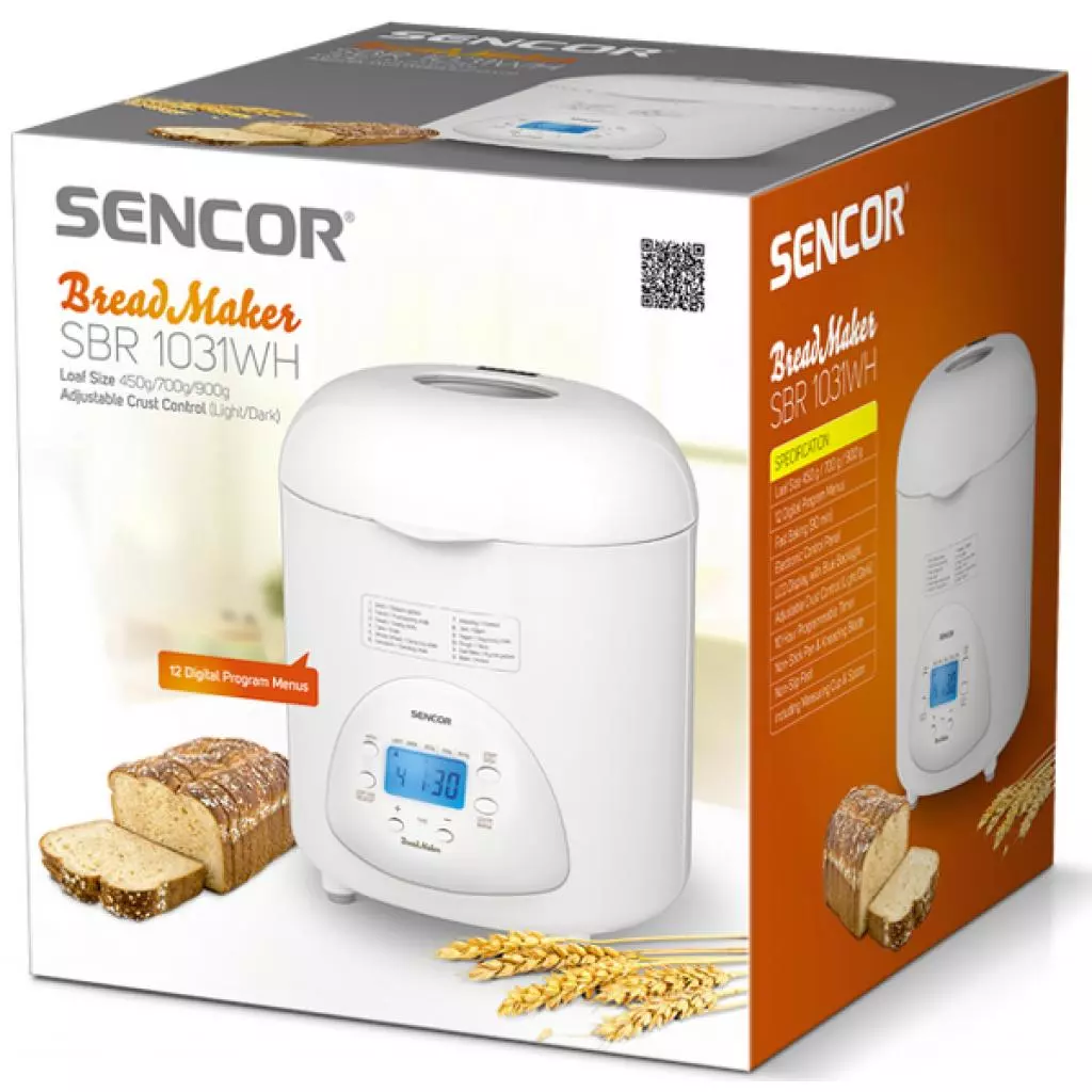 Хлебопечка Sencor SBR 1031 WH (SBR1031WH) - 1