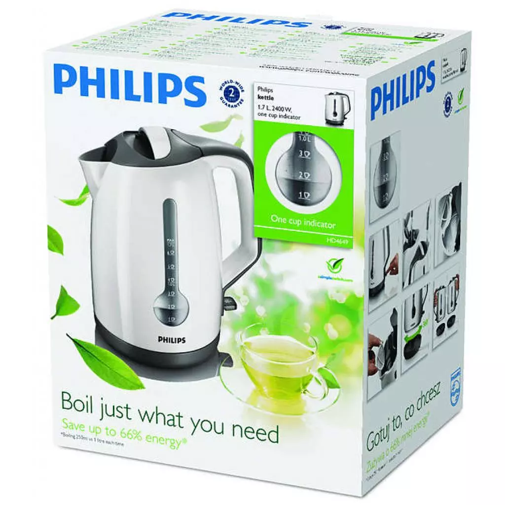 Электрочайник Philips HD 4649/00 (HD4649/00) - 1