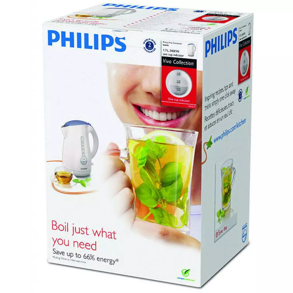 Электрочайник Philips HD 4677/40 (HD4677/40) - 1