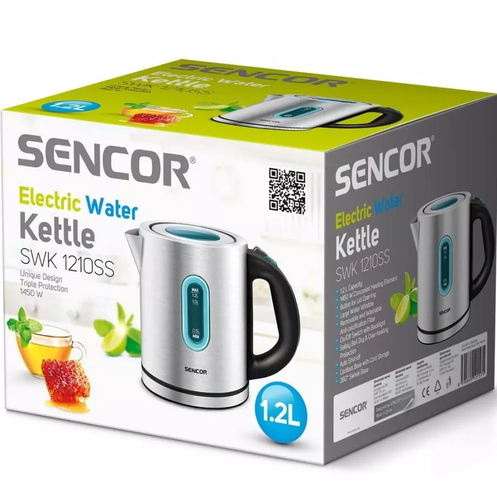 Электрочайник Sencor SWK 1210 SS (SWK1210SS) - 1