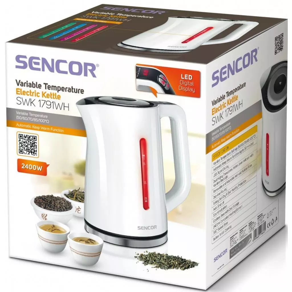 Электрочайник Sencor SWK 1791 WH (SWK1791WH) - 2