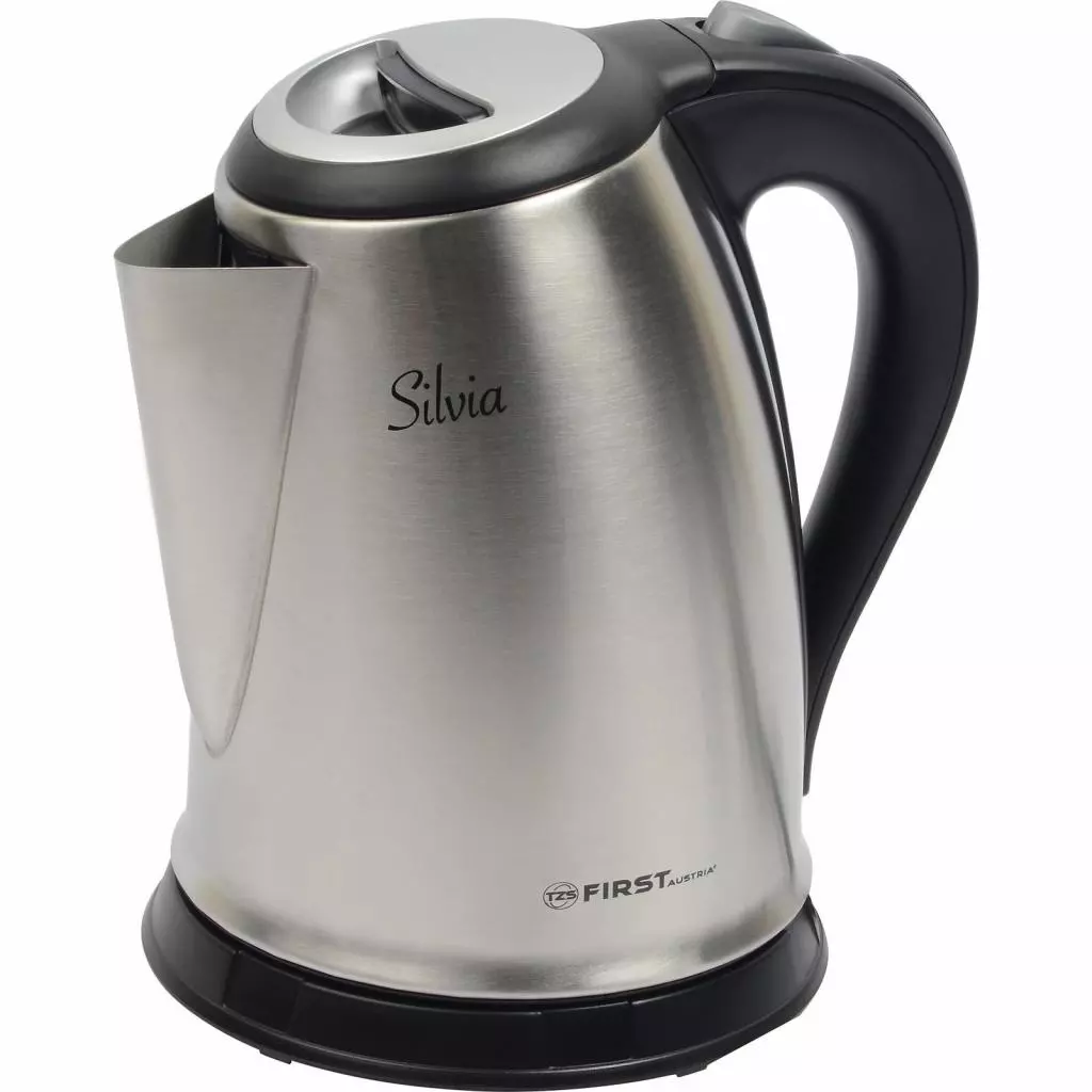 Электрочайник First FA-5410 Steel/Black - 1
