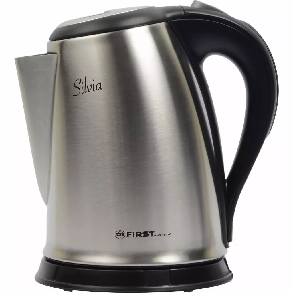 Электрочайник First FA-5410 Steel/Black