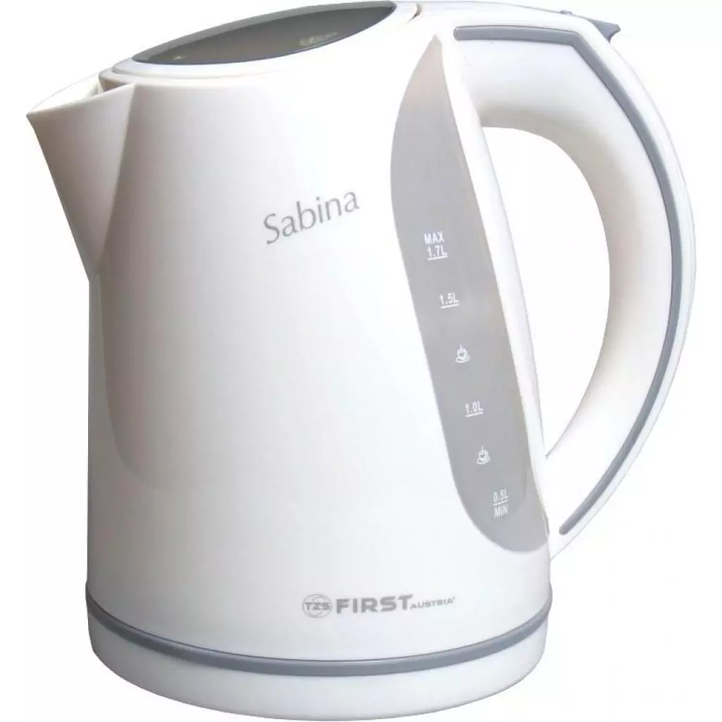 Электрочайник First FA-5426-2 white/grey Электрочайник First FA-5426-2 white/grey