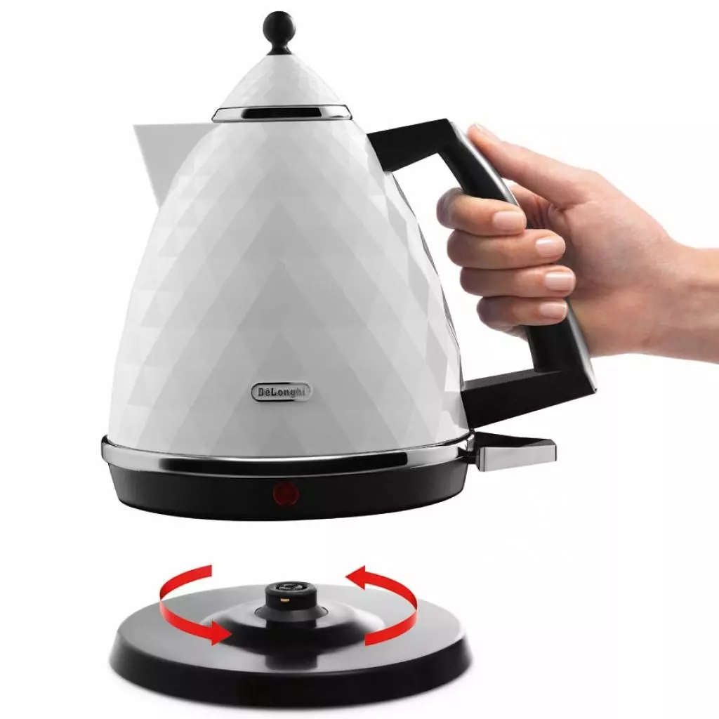 Электрочайник DeLonghi KBJ 2001 WH (KBJ2001WH) - 1