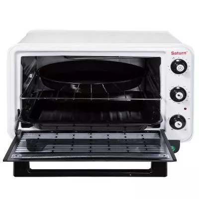 Электропечь Saturn ST-EC10702 White - 3