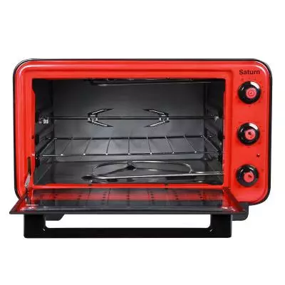 Электропечь Saturn ST-EC10702 Red - 2
