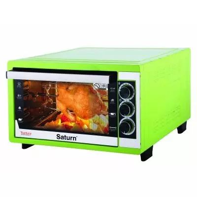 Электропечь Saturn ST-EC10712 Green