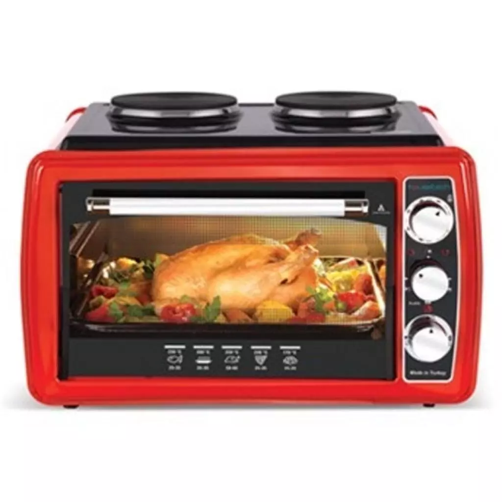 Электропечь HouseTech 11005 red Электропечь HouseTech 11005 red