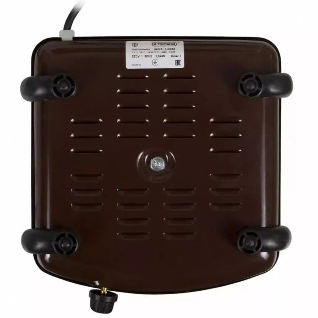 Настольная плита Термия ЕПЧ 1-1,5/220,1 конф., корич. - 3
