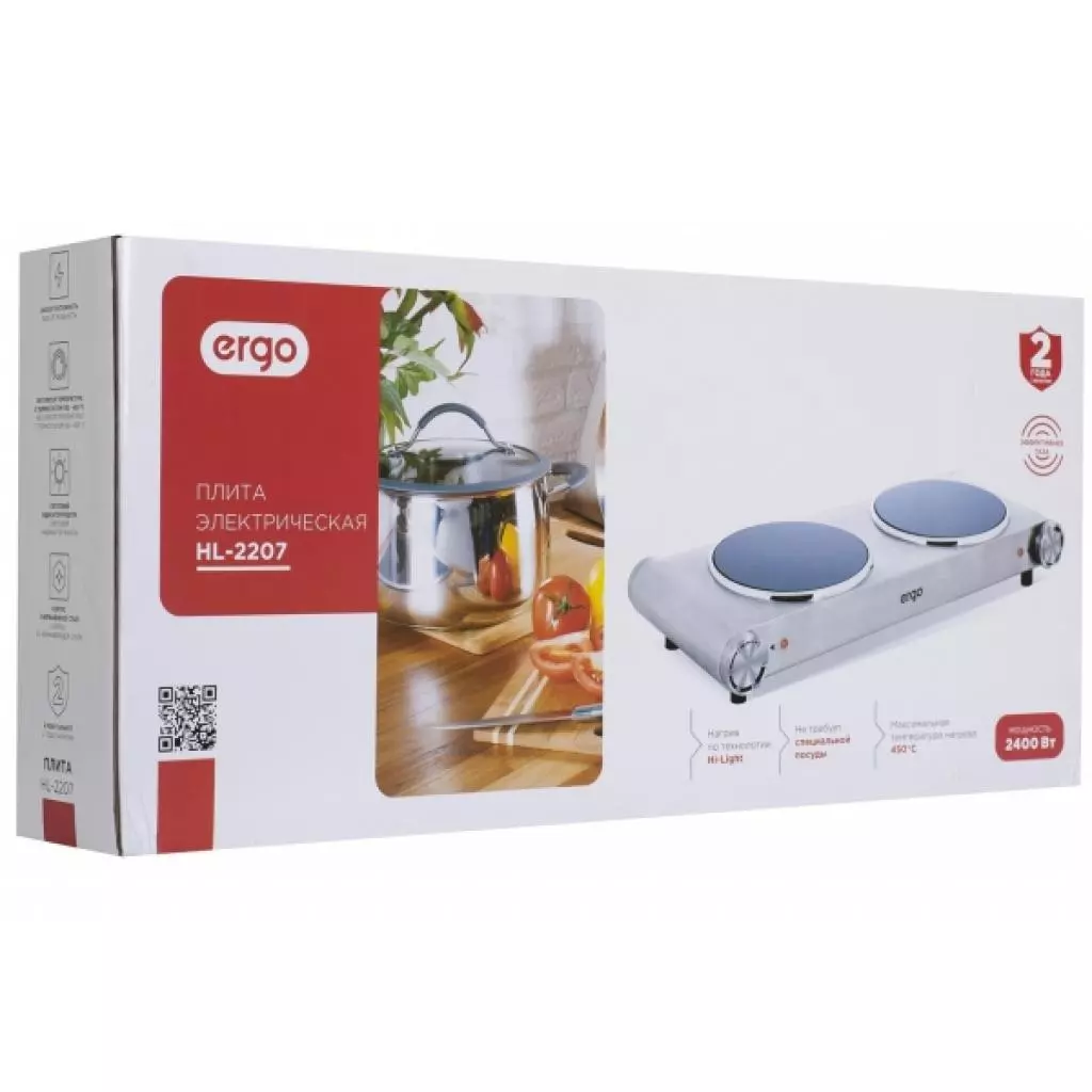 Настольная плита Ergo HL-2207 - 7