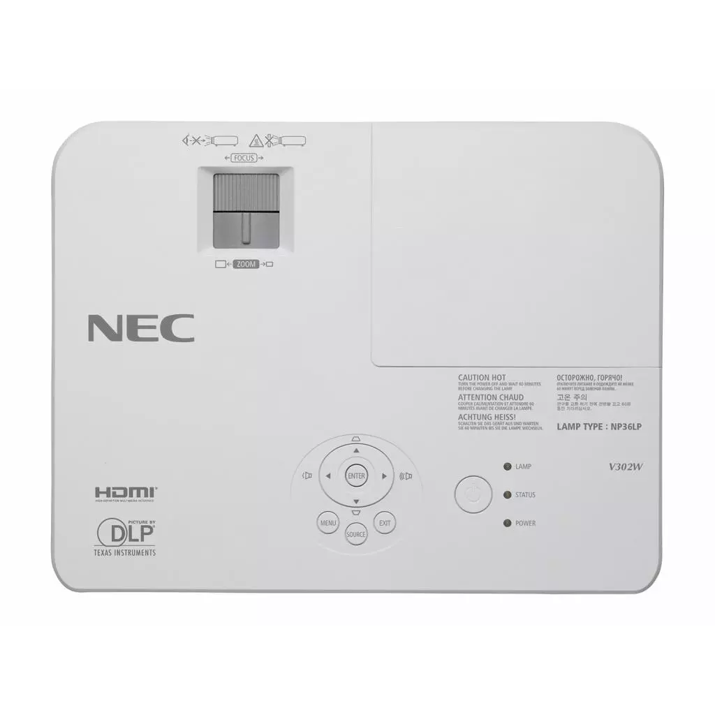 Проектор NEC V332W (60003896) - 3