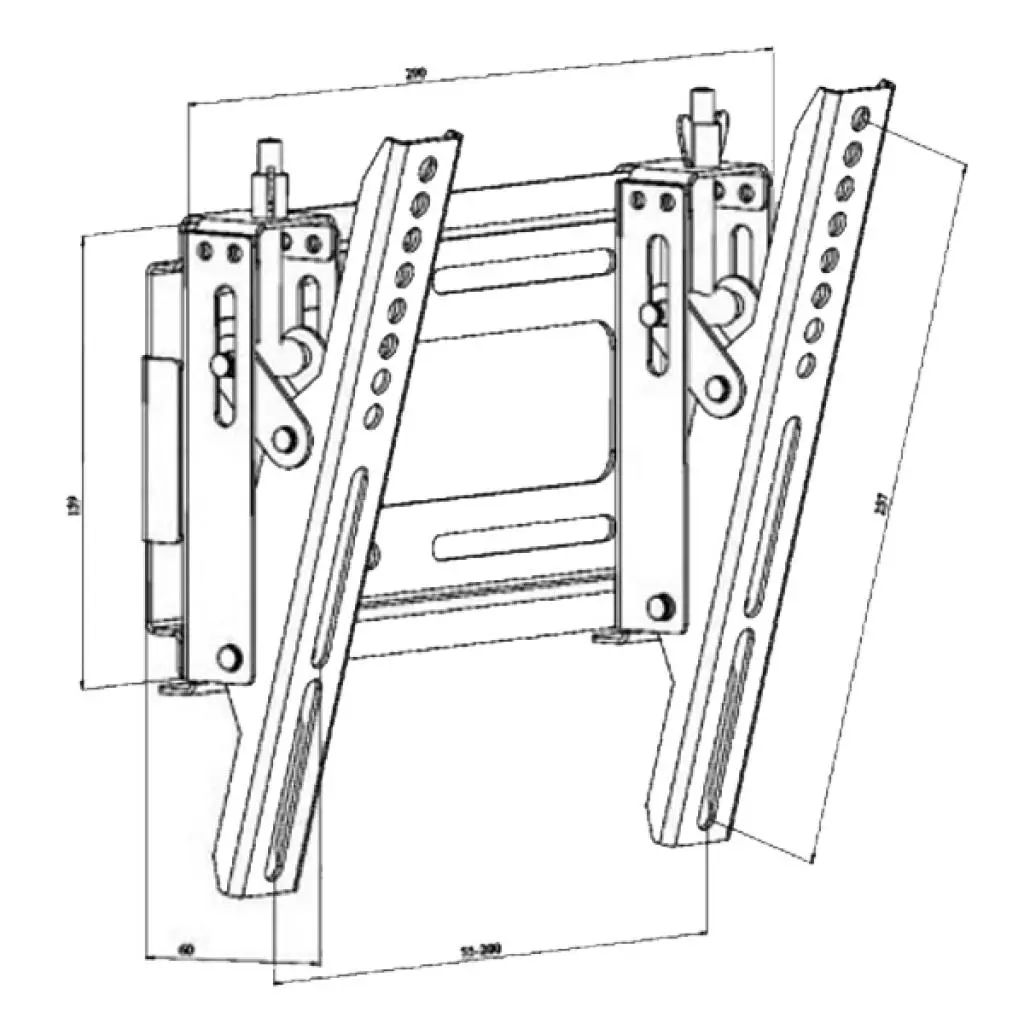 Кронштейн WM1N-B KSL - 1 Кронштейн WM1N-B KSL - 1