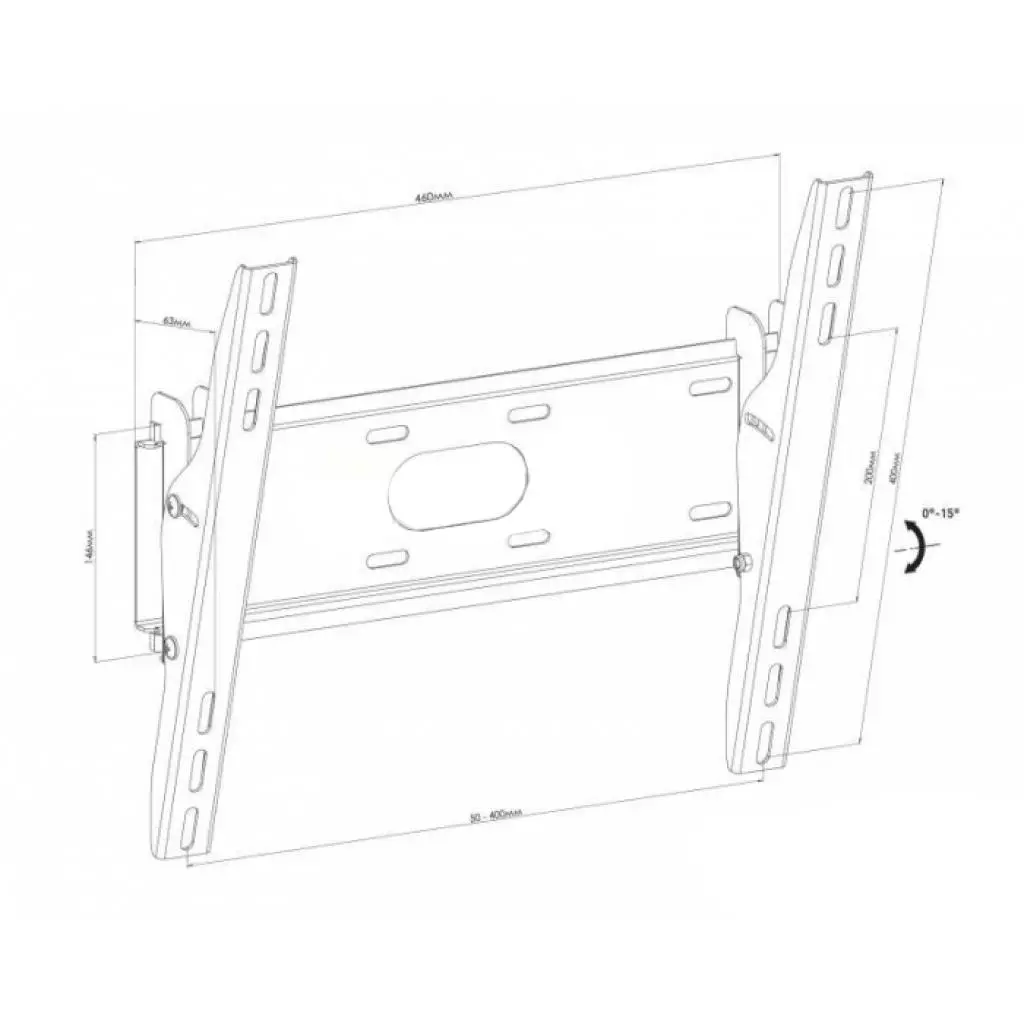 Кронштейн WM8EN-B KSL - 1 Кронштейн WM8EN-B KSL - 1