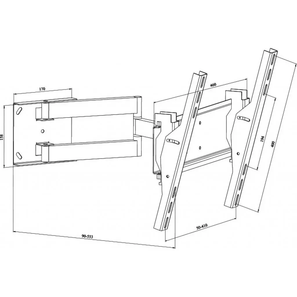 Кронштейн KSL WM8ET-B - 1 Кронштейн KSL WM8ET-B - 1