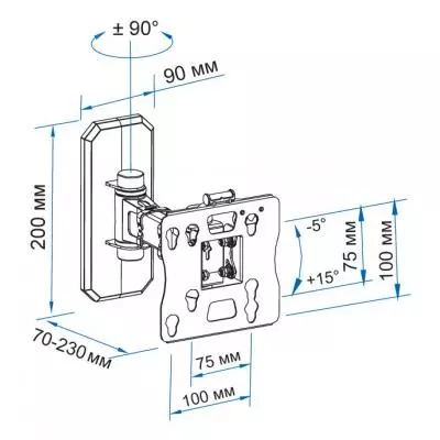 Кронштейн Sven C71-11 - 5