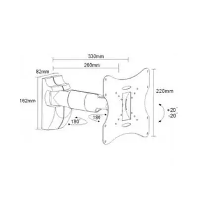 Кронштейн Sunne LCD-A502K - 1 Кронштейн Sunne LCD-A502K - 1
