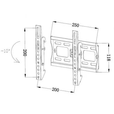 Кронштейн Logan FLY2 W - 1 Кронштейн Logan FLY2 W - 1